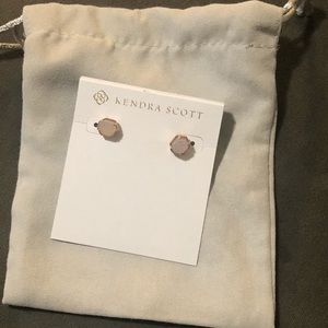 Rose Gold Logan earrings color bar